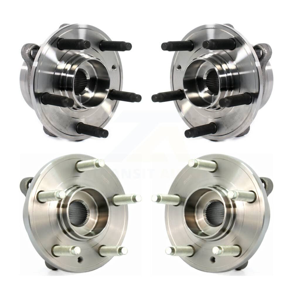 Kugel - K70-101457 - Front and Rear Wheel Bearing and Hub Assembly Kits