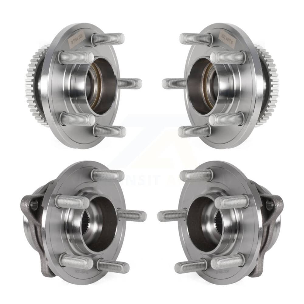 Kugel - K70-101862 - Front and Rear Wheel Bearing and Hub Assembly Kits