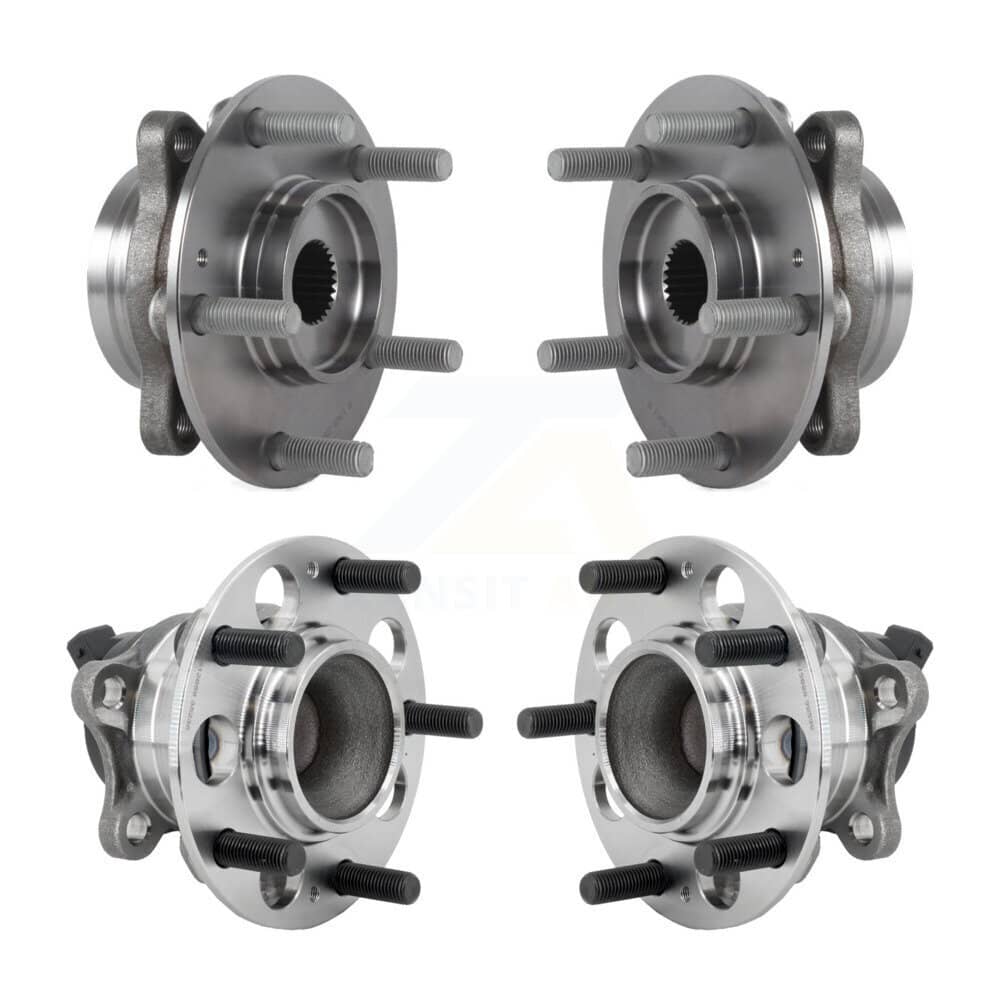 Kugel - K70-102045 - Front and Rear Wheel Bearing and Hub Assembly Kits