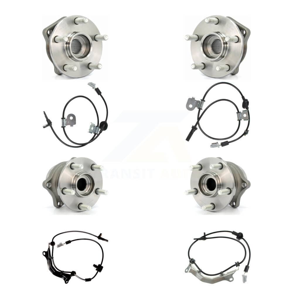 Kugel - K7S-102877 - Front and Rear Wheel Bearing and Hub Assembly Kits