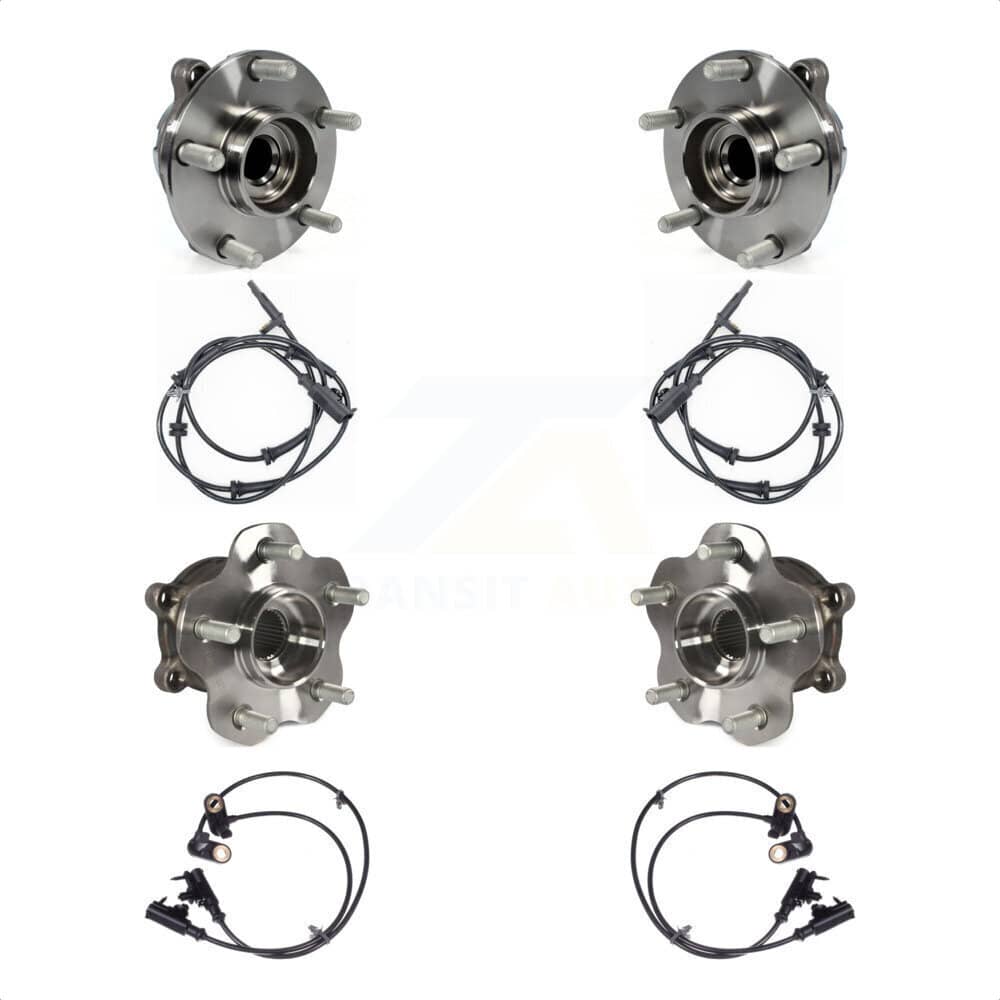Kugel - K7S-103279 - Front and Rear Wheel Bearing and Hub Assembly Kits