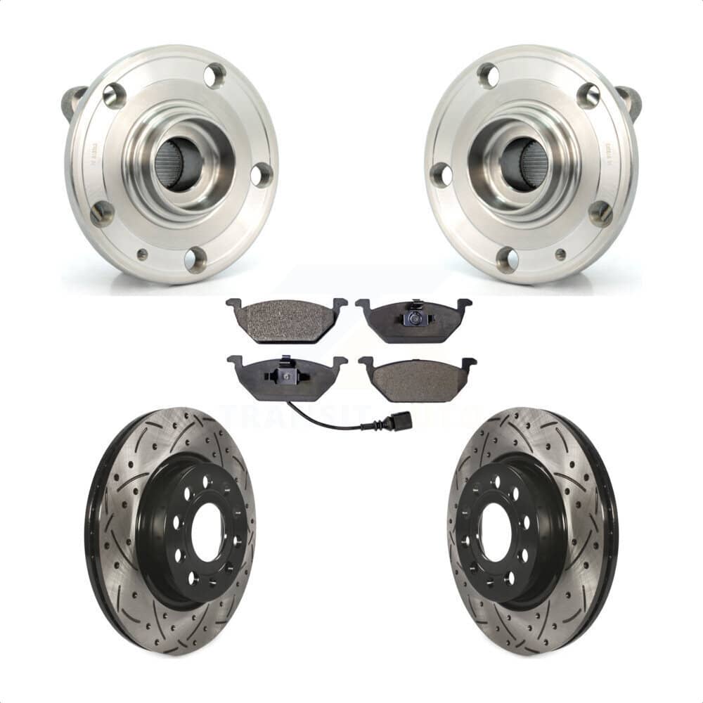 Transit Auto - KBB-103277 - Front Wheel Bearing and Hub Assembly Kits