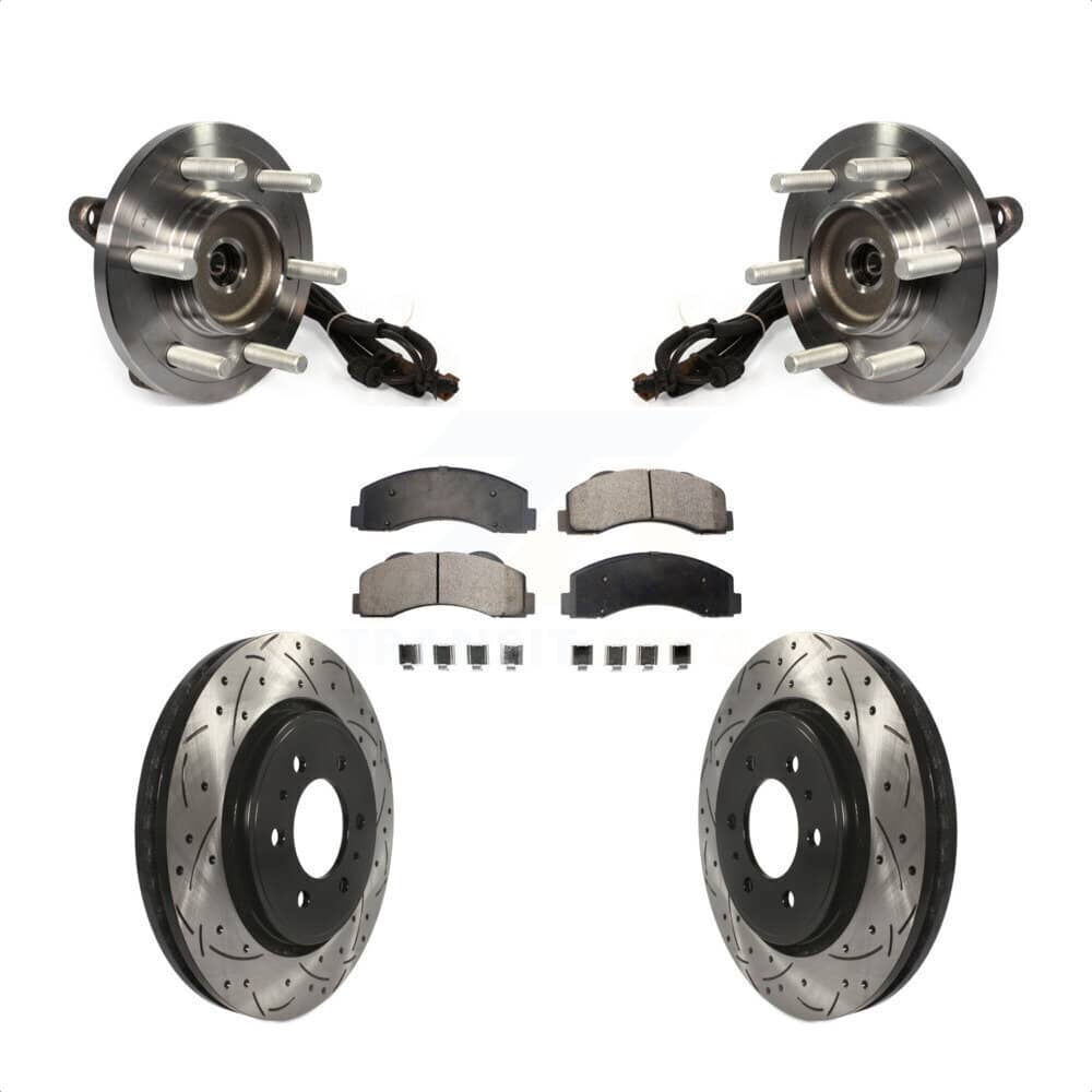 Transit Auto - KBB-103443 - Front Wheel Bearing and Hub Assembly Kits