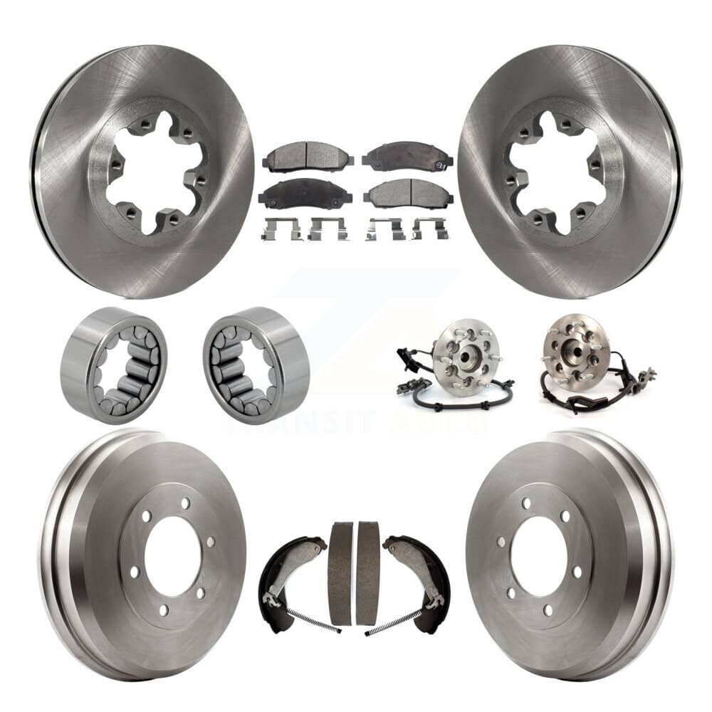 Transit Auto - KBB-108732 - Front and Rear Wheel Bearing and Hub Assembly Kits