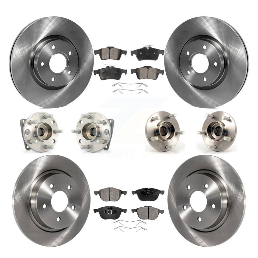 Transit Auto - KBB-108973 - Front and Rear Wheel Bearing and Hub Assembly Kits