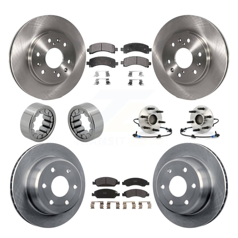 Transit Auto - KBB-109191 - Front and Rear Wheel Bearing and Hub Assembly Kits