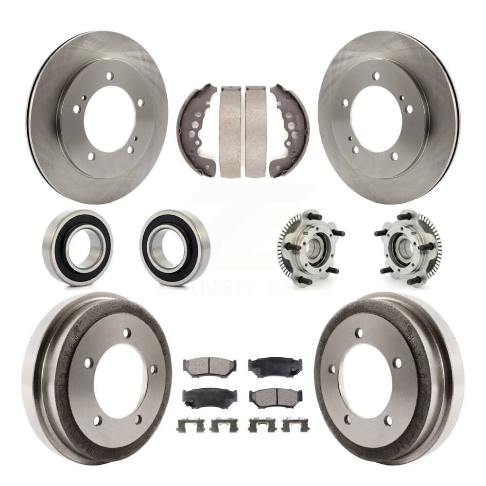 Transit Auto - KBB-110073 - Front and Rear Wheel Bearing and Hub Assembly Kits