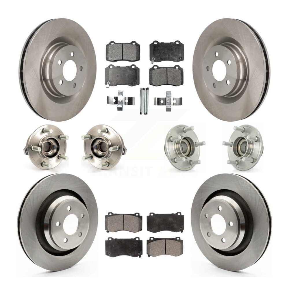 Transit Auto - KBB-110339 - Front and Rear Wheel Bearing and Hub Assembly Kits