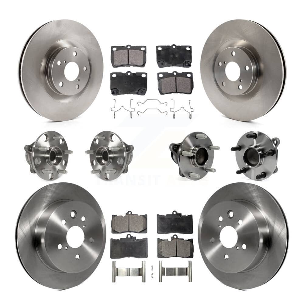 Transit Auto - KBB-110521 - Front and Rear Wheel Bearing and Hub Assembly Kits