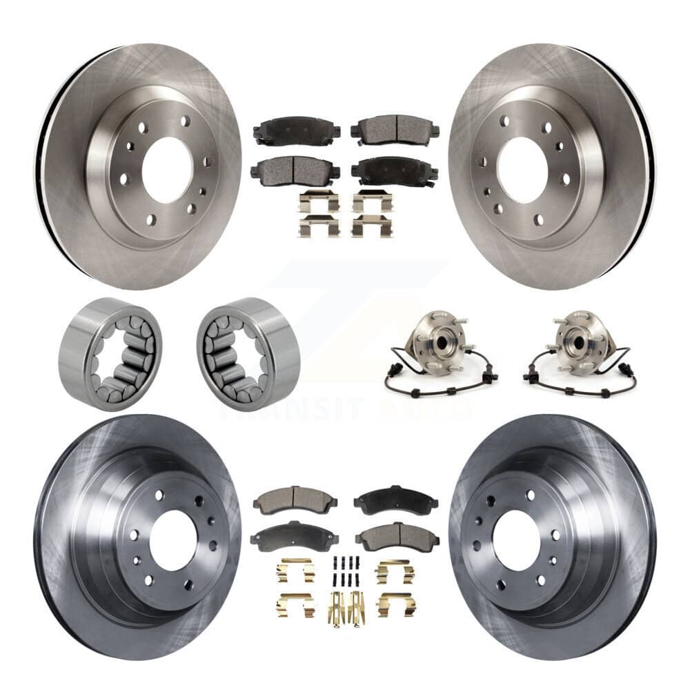 Transit Auto - KBB-110559 - Front and Rear Wheel Bearing and Hub Assembly Kits