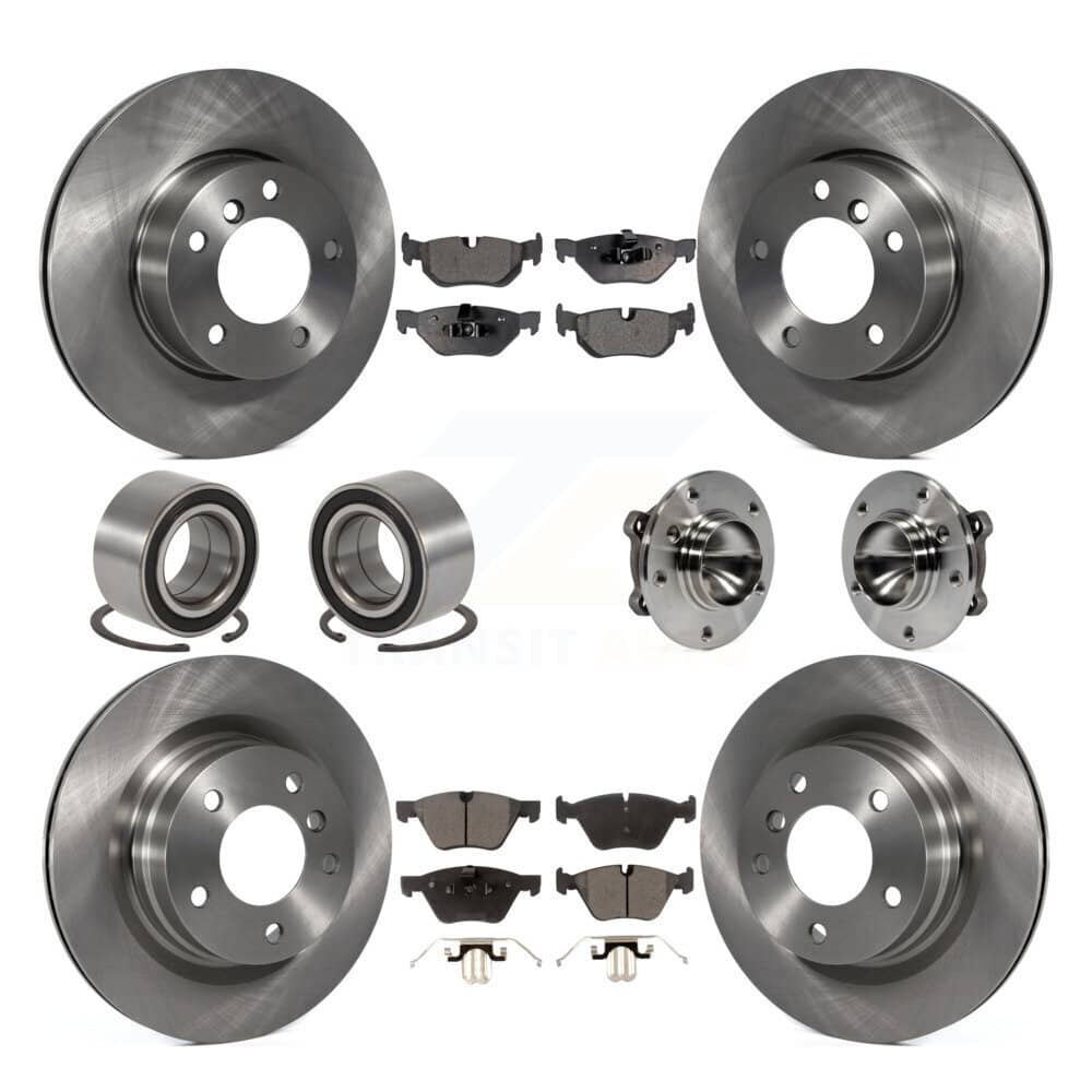 Transit Auto - KBB-110600 - Front and Rear Wheel Bearing and Hub Assembly Kits