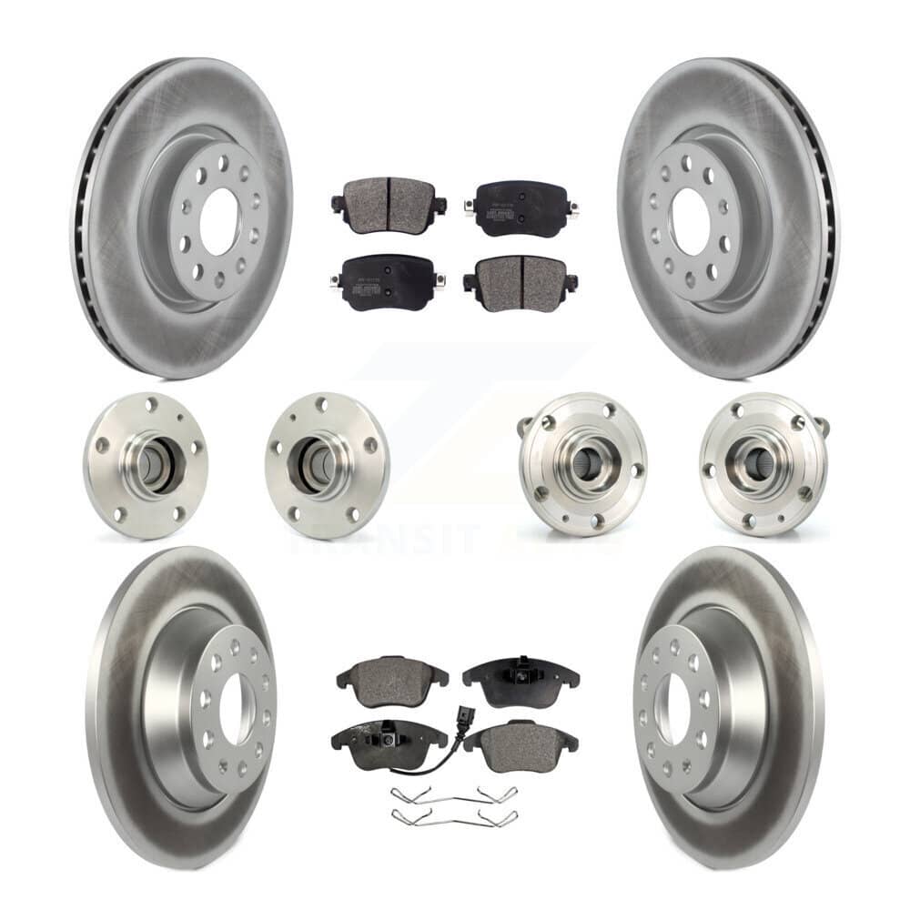 Transit Auto - KBB-111537 - Front and Rear Wheel Bearing and Hub Assembly Kits