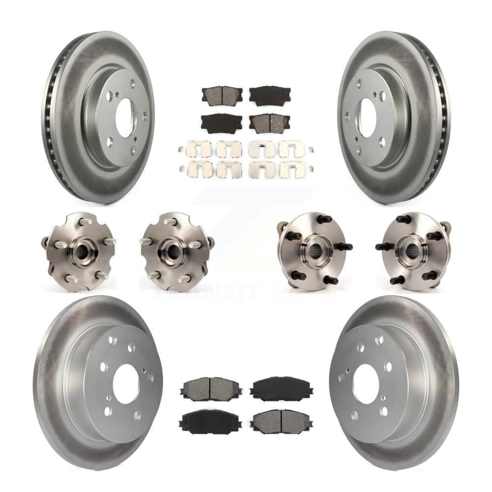 Transit Auto - KBB-112145 - Front and Rear Wheel Bearing and Hub Assembly Kits