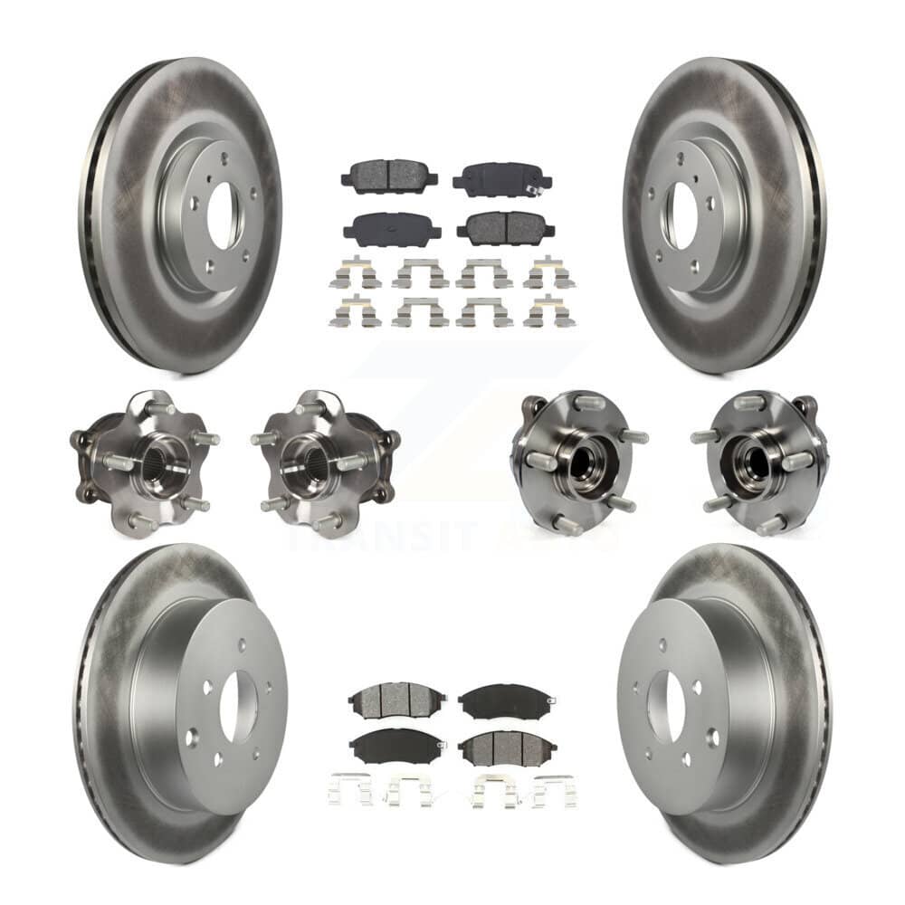 Transit Auto - KBB-112149 - Front and Rear Wheel Bearing and Hub Assembly Kits
