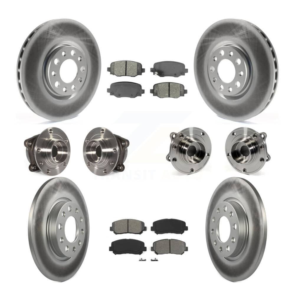 Transit Auto - KBB-112219 - Front and Rear Wheel Bearing and Hub Assembly Kits