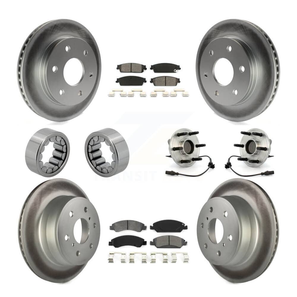 Transit Auto - KBB-112365 - Front and Rear Wheel Bearing and Hub Assembly Kits