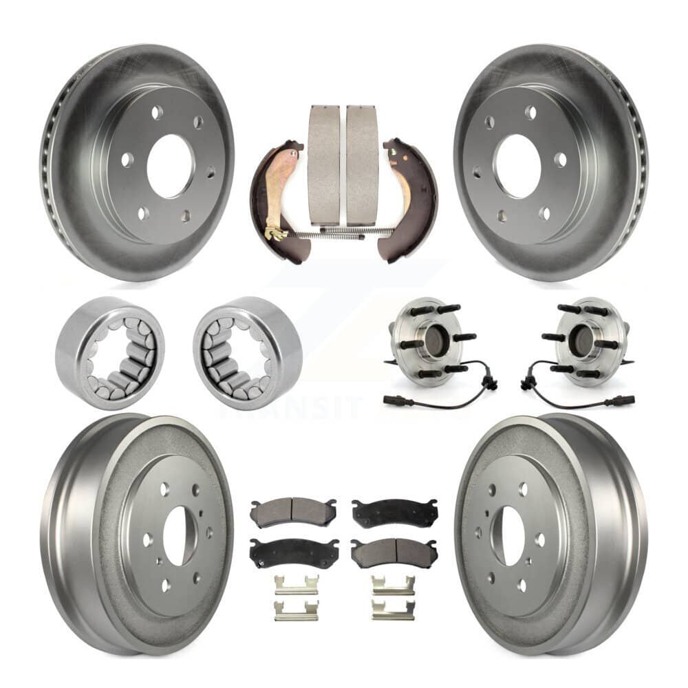 Transit Auto - KBB-112514 - Front and Rear Wheel Bearing and Hub Assembly Kits