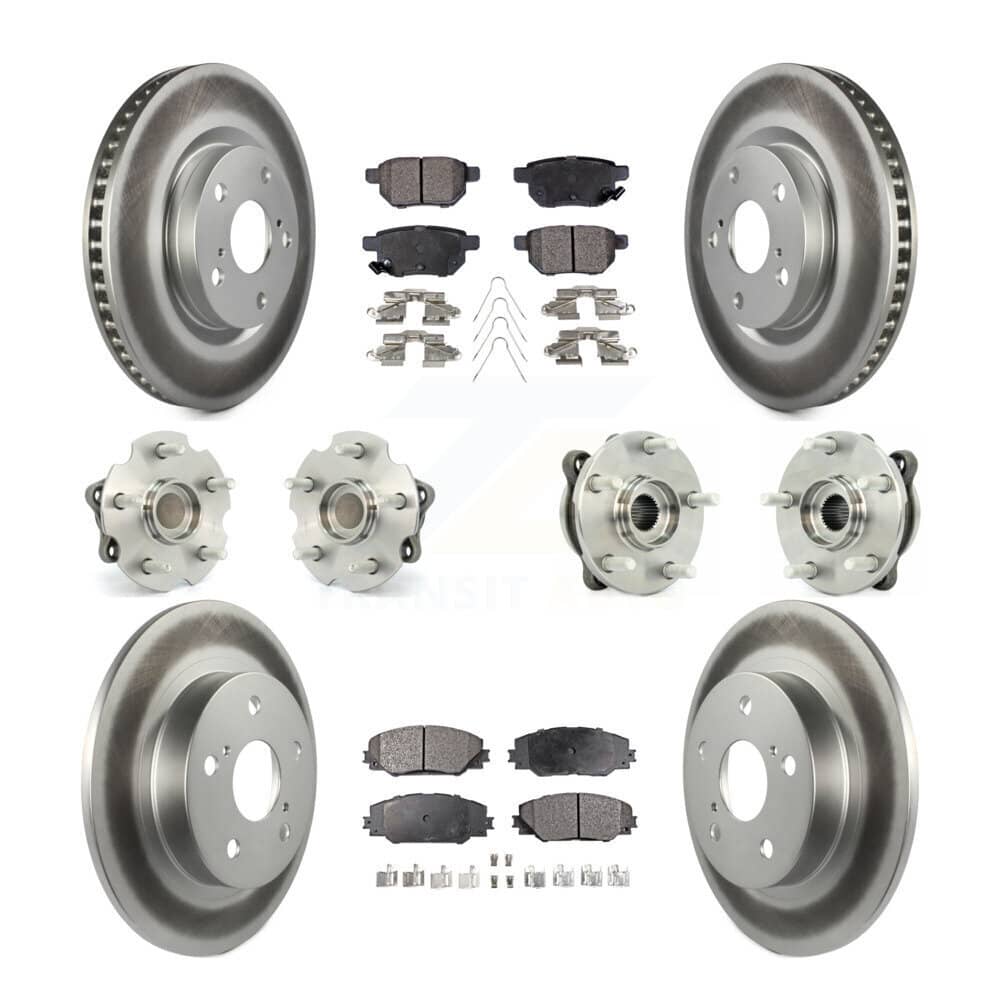Transit Auto - KBB-112705 - Front and Rear Wheel Bearing and Hub Assembly Kits