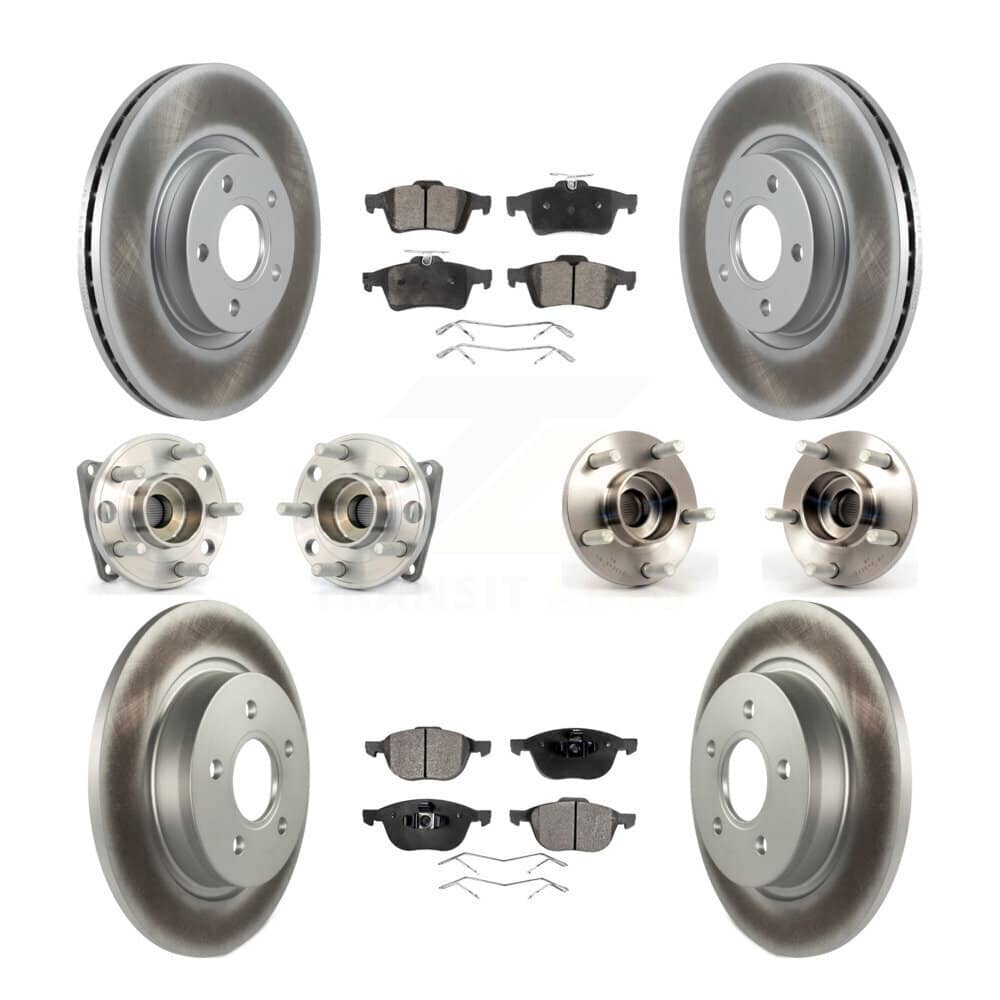 Transit Auto - KBB-112763 - Front and Rear Wheel Bearing and Hub Assembly Kits