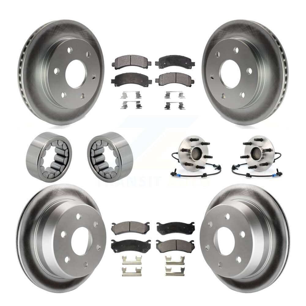 Transit Auto - KBB-112967 - Front and Rear Wheel Bearing and Hub Assembly Kits