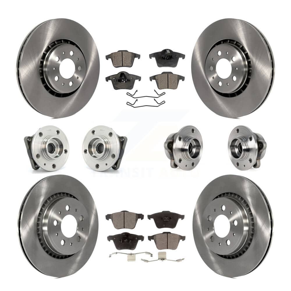Transit Auto - KBB-113294 - Front and Rear Wheel Bearing and Hub Assembly Kits