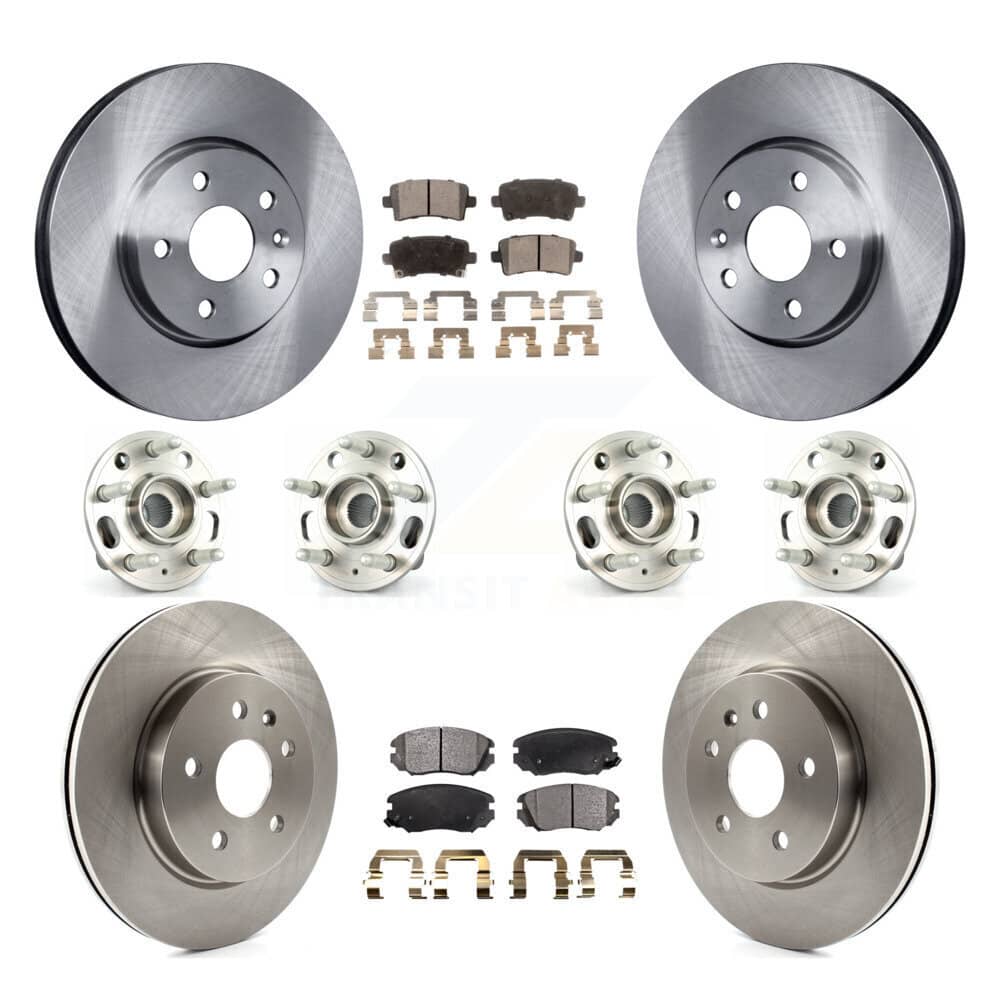 Transit Auto - KBB-116228 - Front and Rear Wheel Bearing and Hub Assembly Kits