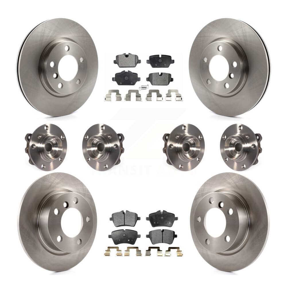 Transit Auto - KBB-116279 - Front and Rear Wheel Bearing and Hub Assembly Kits