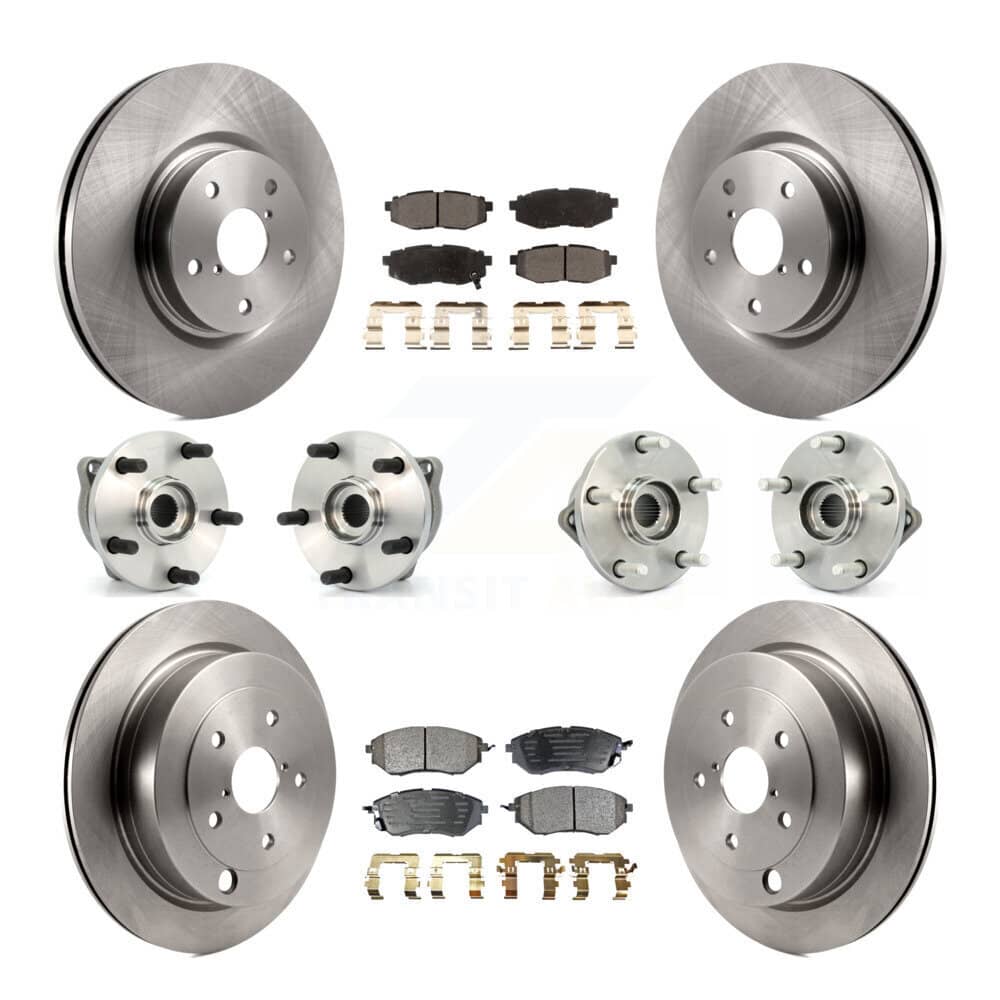 Transit Auto - KBB-116545 - Front and Rear Wheel Bearing and Hub Assembly Kits