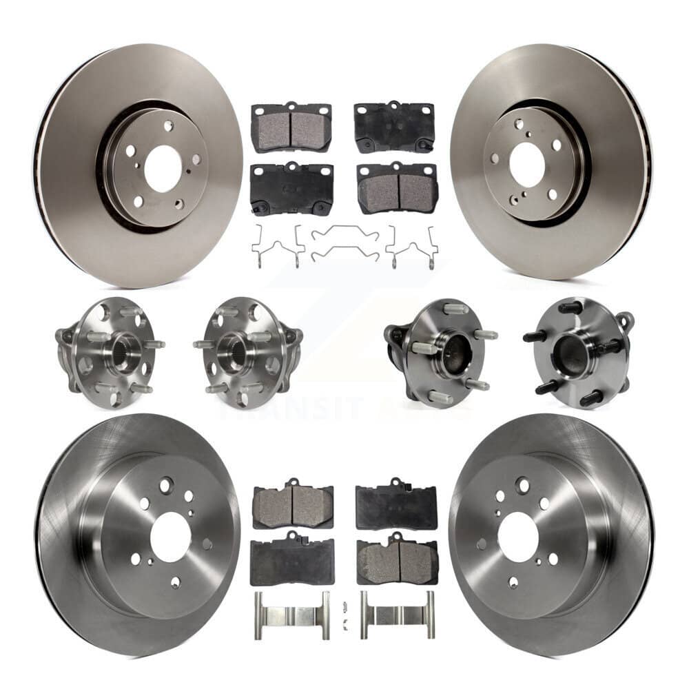 Transit Auto - KBB-116560 - Front and Rear Wheel Bearing and Hub Assembly Kits