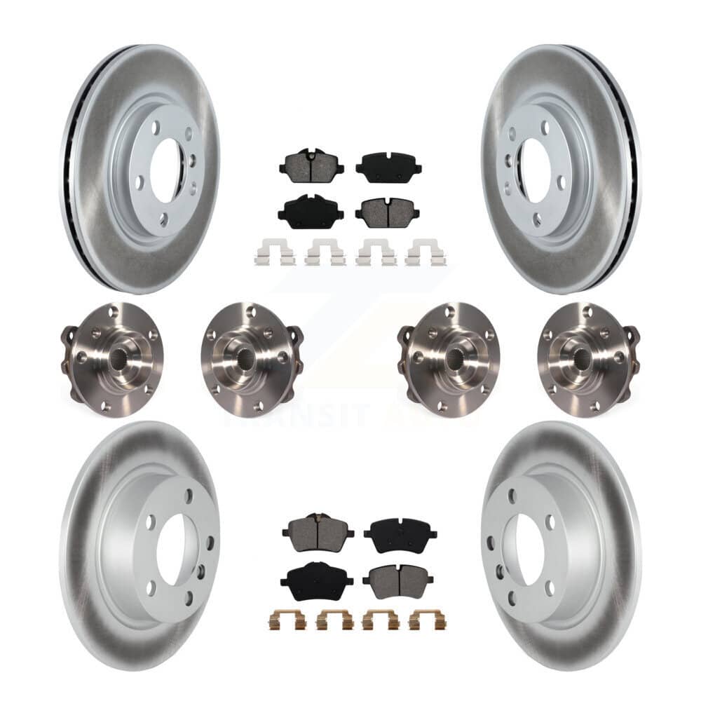 Transit Auto - KBB-116903 - Front and Rear Wheel Bearing and Hub Assembly Kits