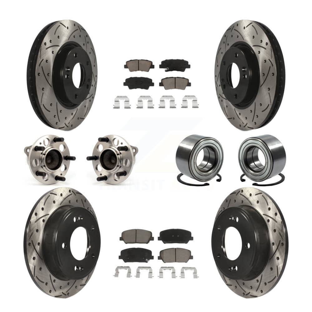 Transit Auto - KBB-117498 - Front and Rear Wheel Bearing Kits