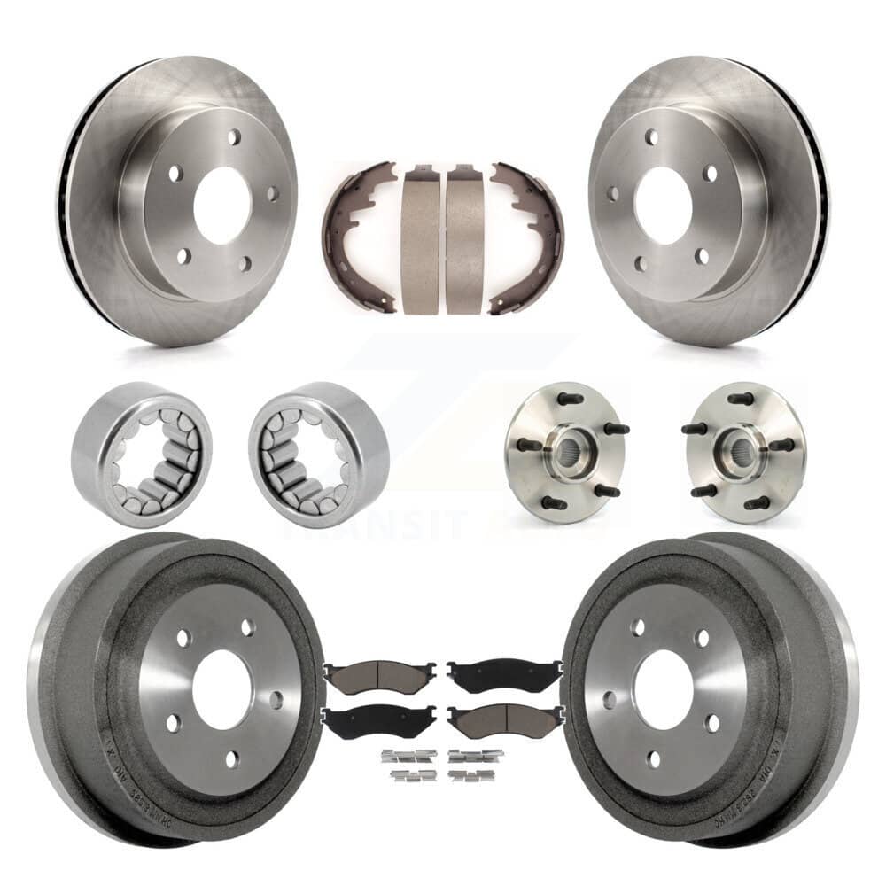 Transit Auto - KBB-118952 - Front and Rear Wheel Bearing and Hub Assembly Kits