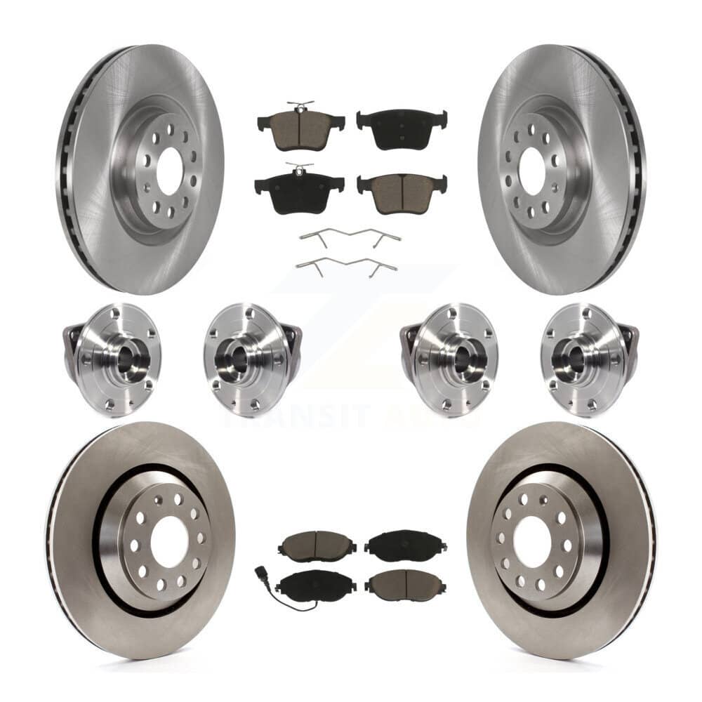 Transit Auto - KBB-118997 - Front and Rear Wheel Bearing and Hub Assembly Kits