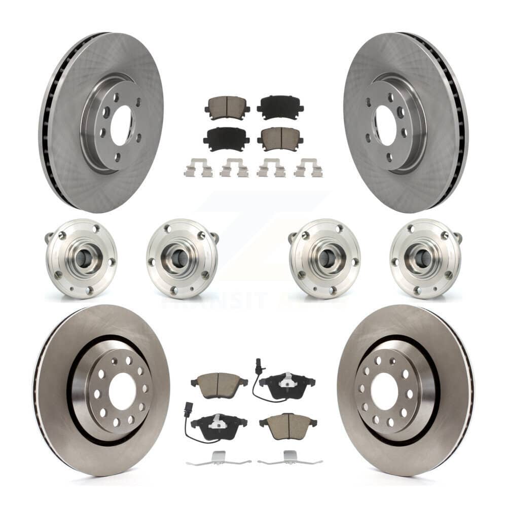Transit Auto - KBB-119117 - Front and Rear Wheel Bearing and Hub Assembly Kits