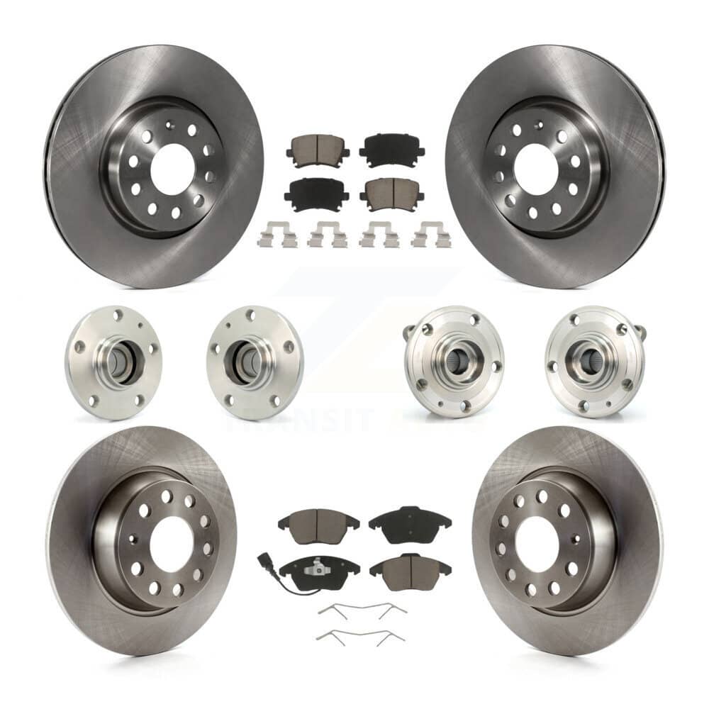 Transit Auto - KBB-119124 - Front and Rear Wheel Bearing and Hub Assembly Kits