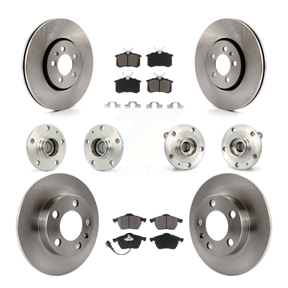 Transit Auto - KBB-119180 - Front and Rear Wheel Bearing and Hub Assembly Kits