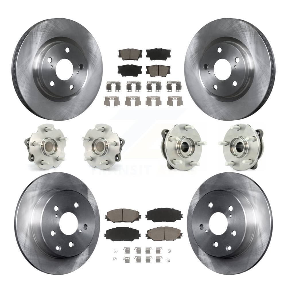 Transit Auto - KBB-119218 - Front and Rear Wheel Bearing and Hub Assembly Kits