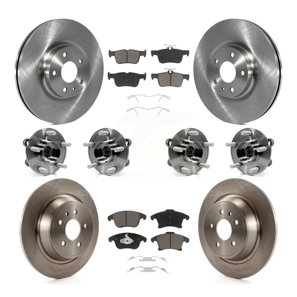 Transit Auto - KBB-119278 - Front and Rear Wheel Bearing and Hub Assembly Kits