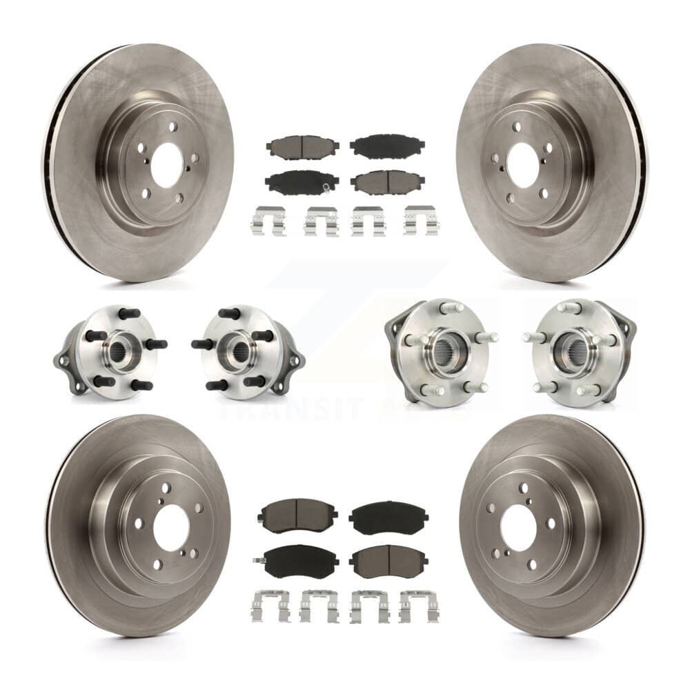 Transit Auto - KBB-119337 - Front and Rear Wheel Bearing and Hub Assembly Kits
