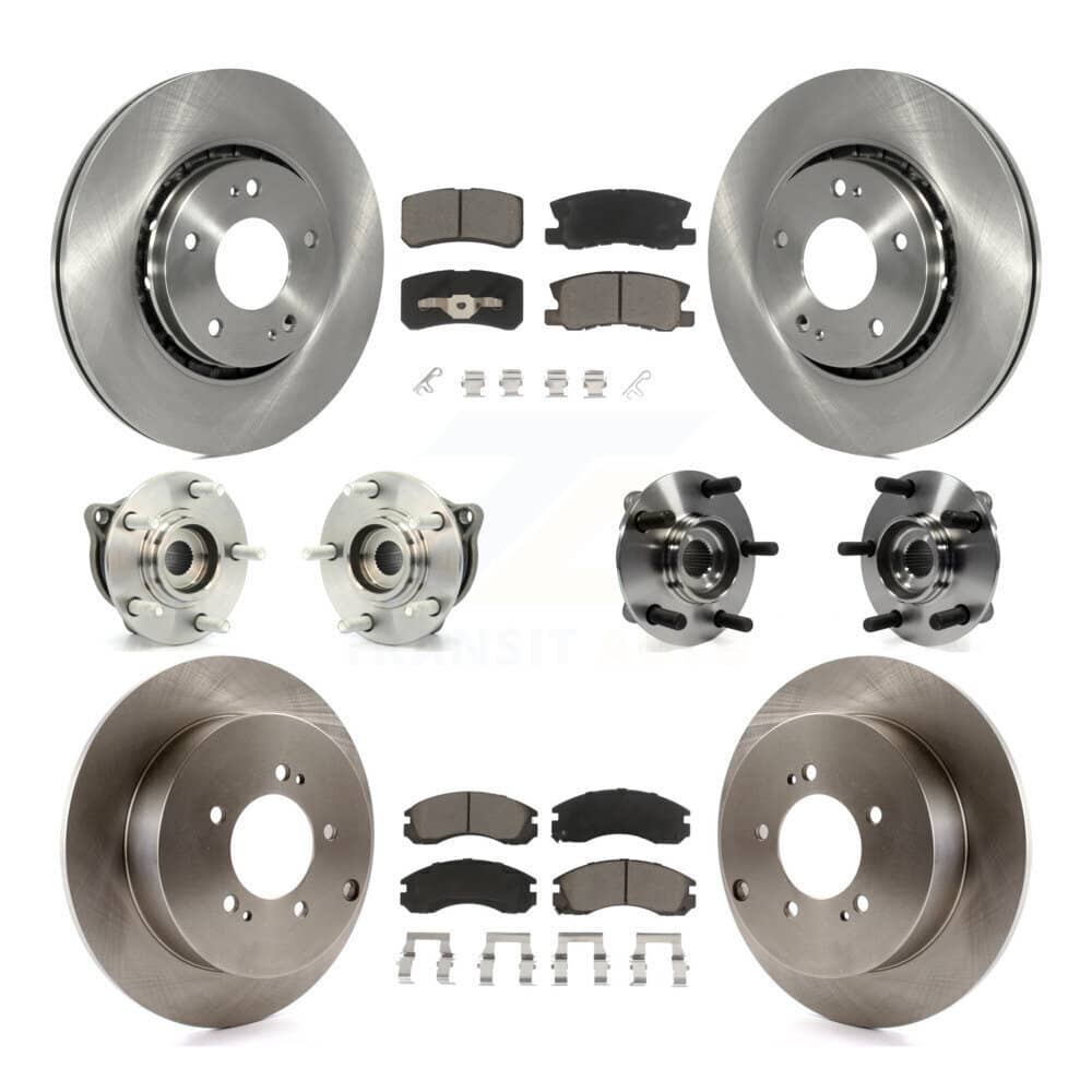 Transit Auto - KBB-119405 - Front and Rear Wheel Bearing and Hub Assembly Kits