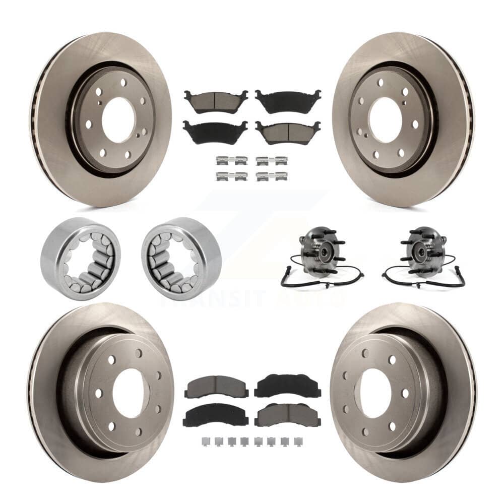 Transit Auto - KBB-119547 - Front and Rear Wheel Bearing and Hub Assembly Kits