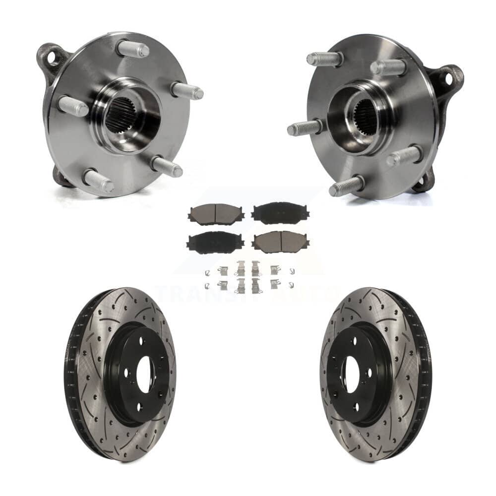 Transit Auto - KBB-120472 - Front Wheel Bearing and Hub Assembly Kits