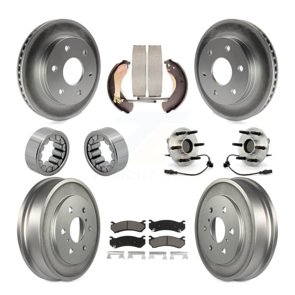 Transit Auto - KBB-120510 - Front and Rear Wheel Bearing and Hub Assembly Kits