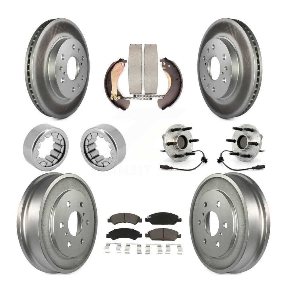 Transit Auto - KBB-120513 - Front and Rear Wheel Bearing and Hub Assembly Kits