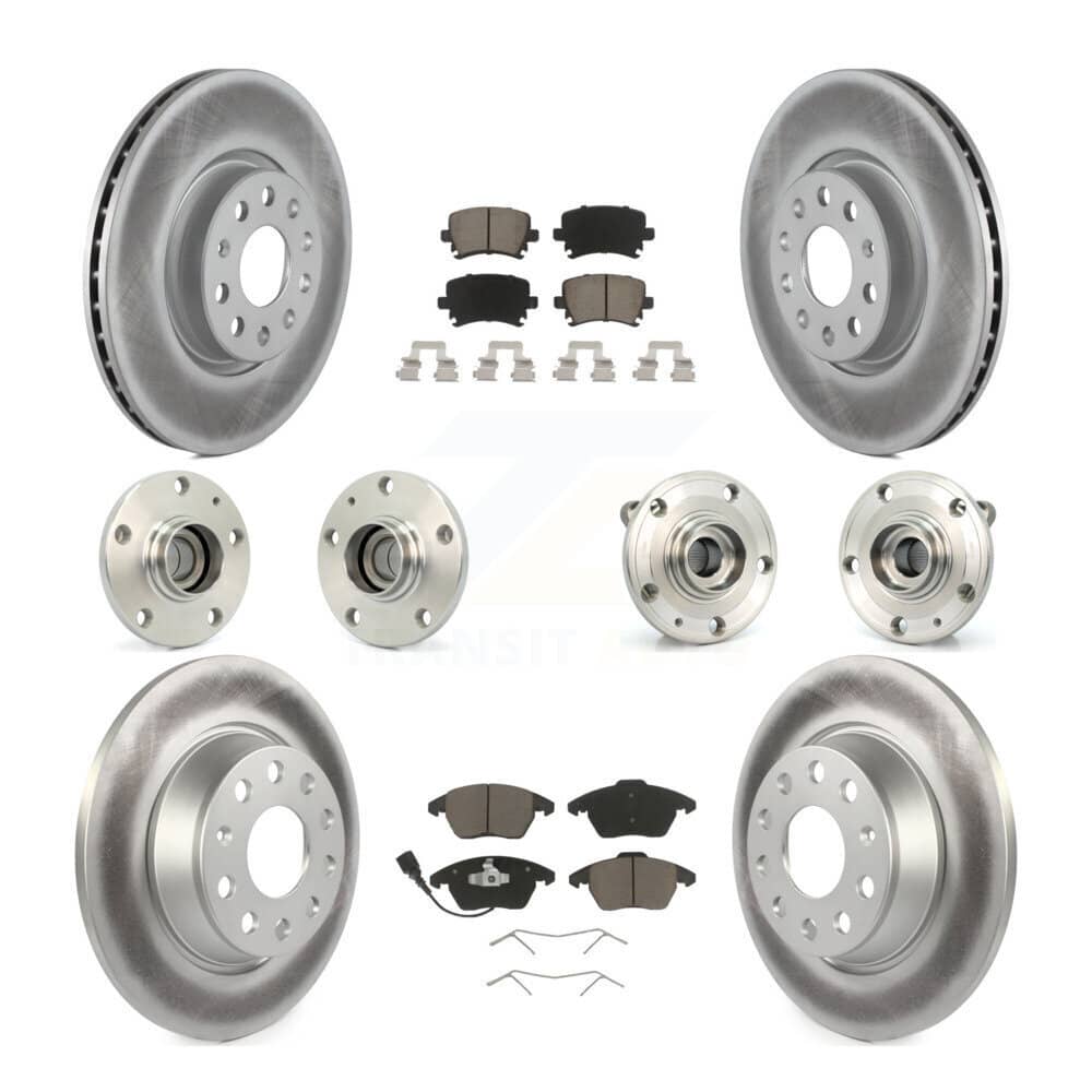 Transit Auto - KBB-120707 - Front and Rear Wheel Bearing and Hub Assembly Kits