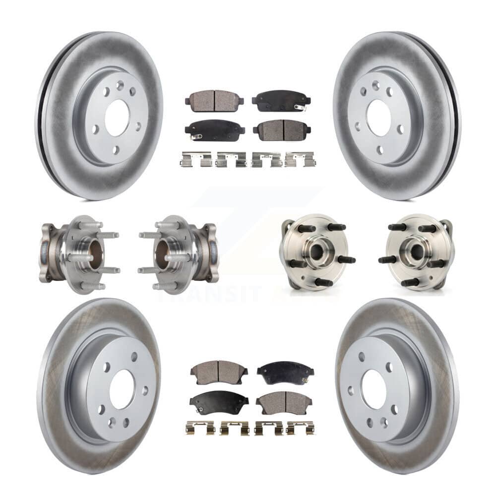Transit Auto - KBB-123606 - Front and Rear Wheel Bearing and Hub Assembly Kits