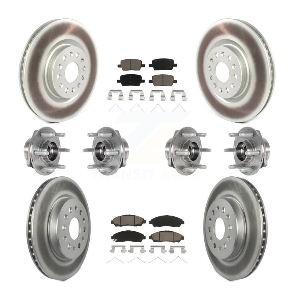 Transit Auto - KBB-123679 - Front and Rear Wheel Bearing and Hub Assembly Kits