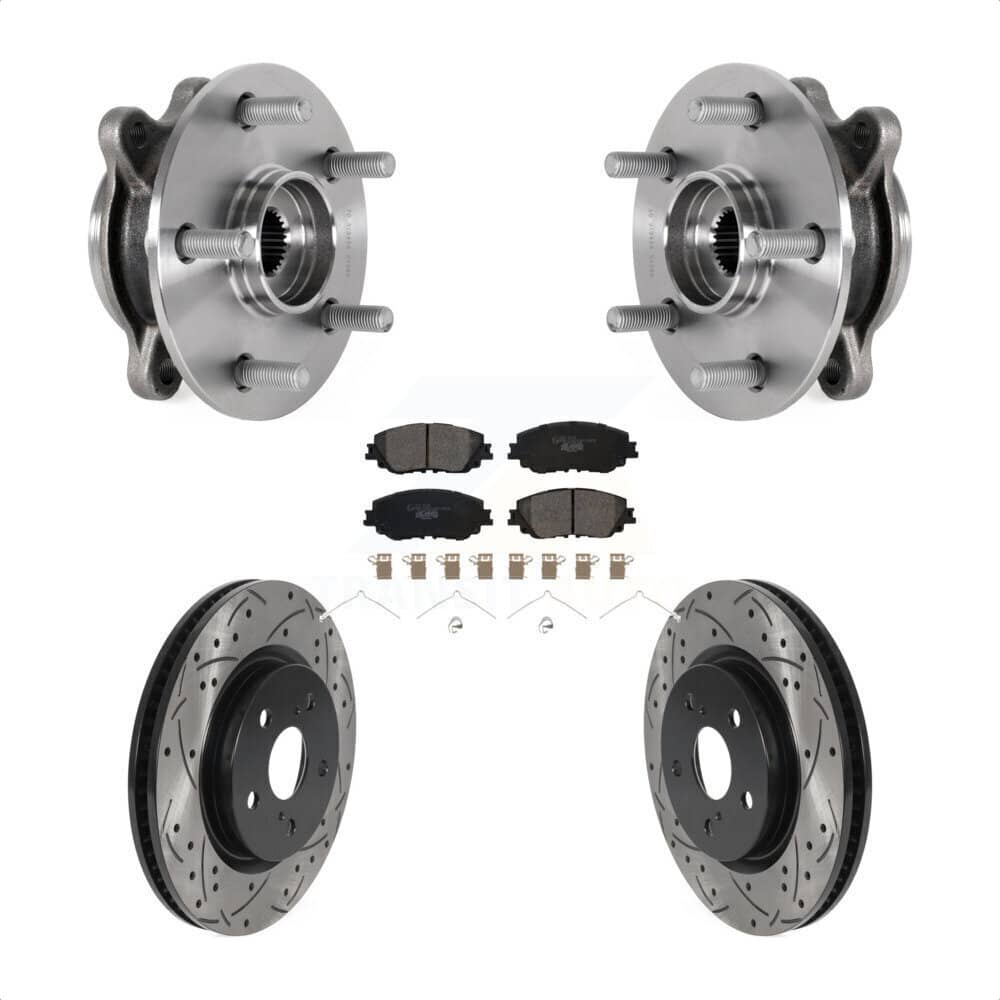 Transit Auto - KBB-123713 - Front Wheel Bearing and Hub Assembly Kits