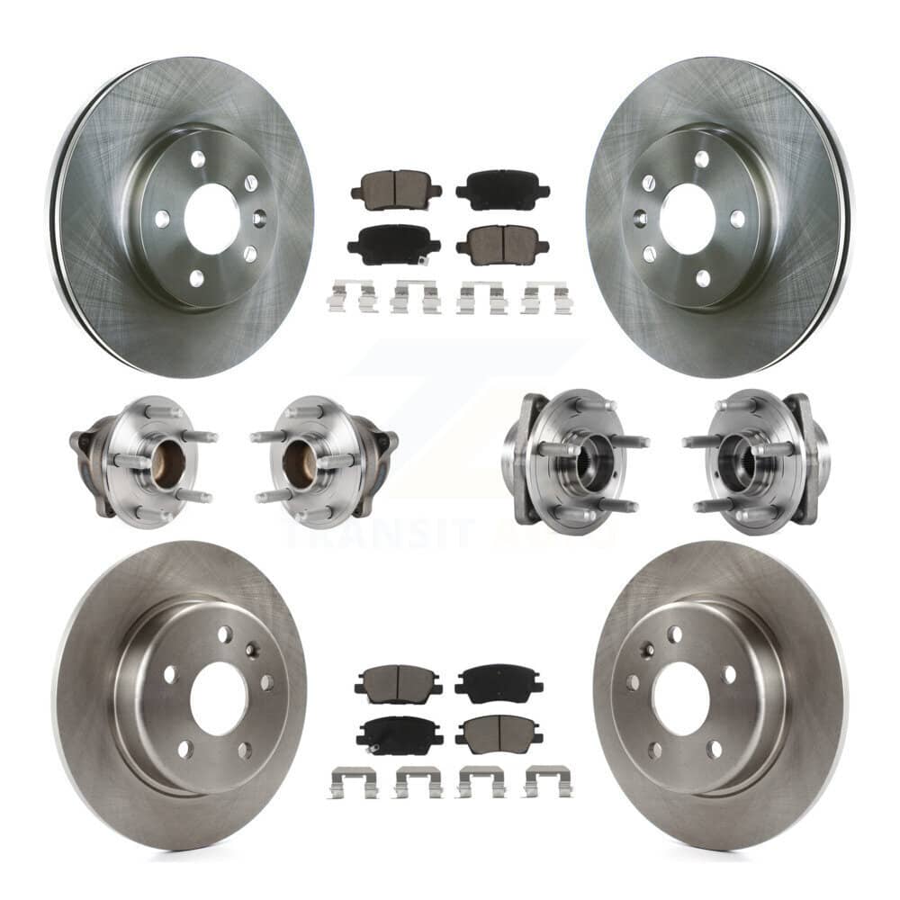 Transit Auto - KBB-124011 - Front and Rear Wheel Bearing and Hub Assembly Kits