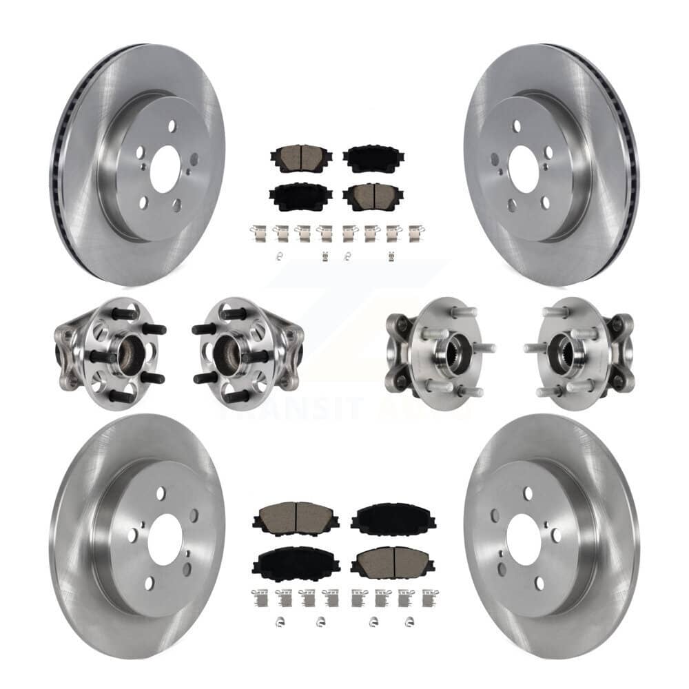 Transit Auto - KBB-125100 - Front and Rear Wheel Bearing and Hub Assembly Kits